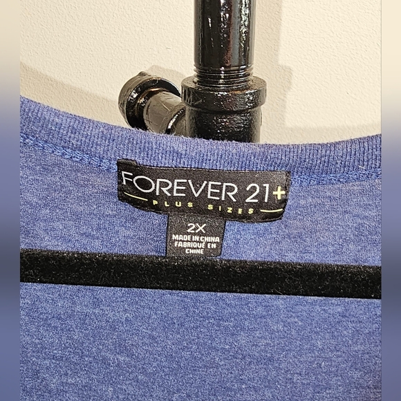 Forever 21 Navy Blue Button-Up Sweater – 2XL - Picture 4 of 4